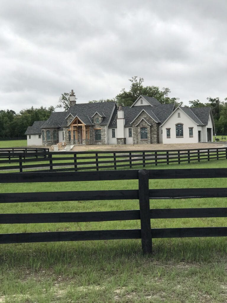 Ocala Farm House Under Construction