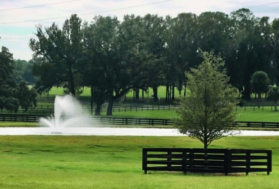 Ocala-Farm-Land-With-Fountain