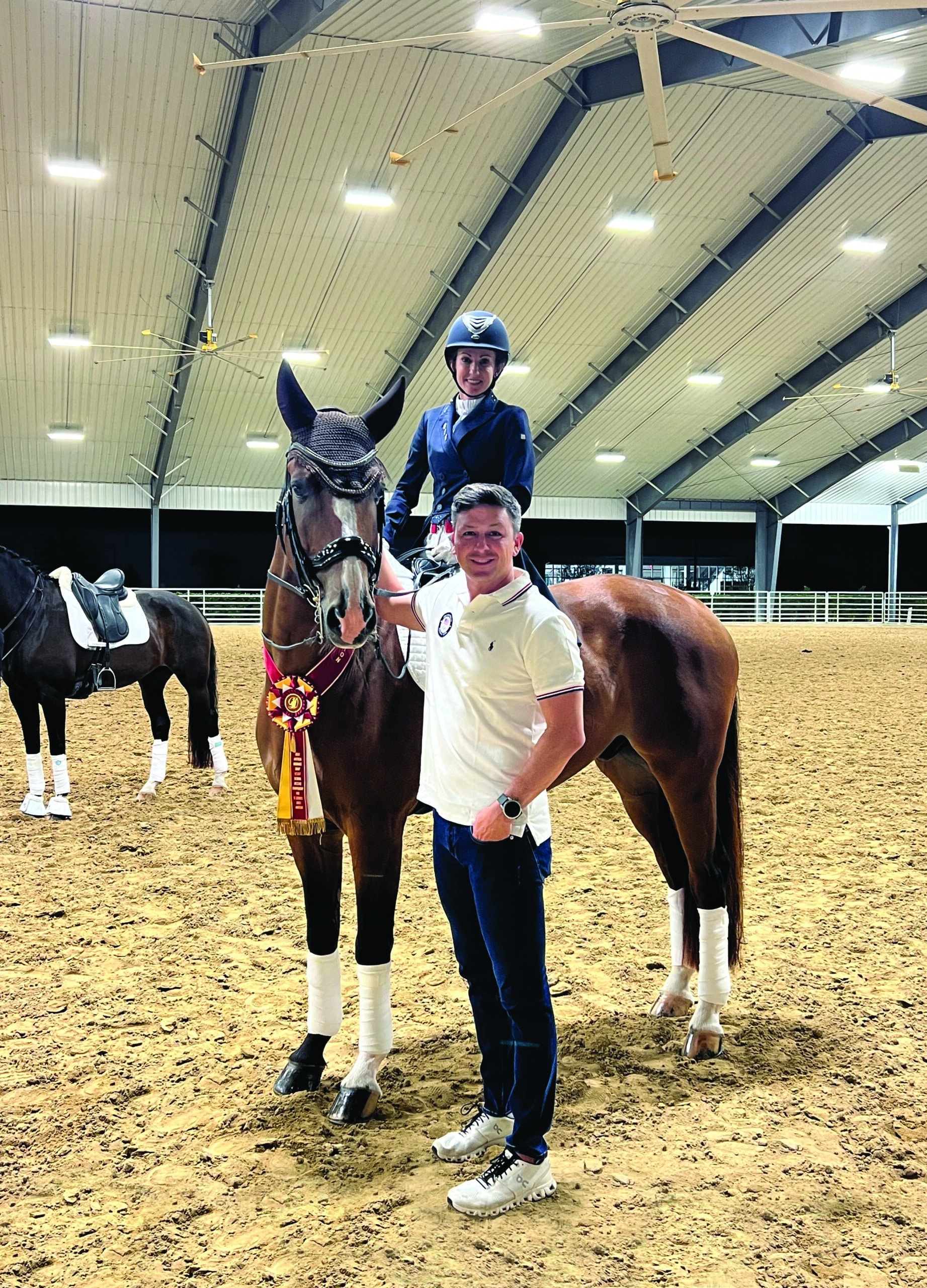 For Matt and Courtney Varney, Dressage is woven into their lives -both personally and professionally.