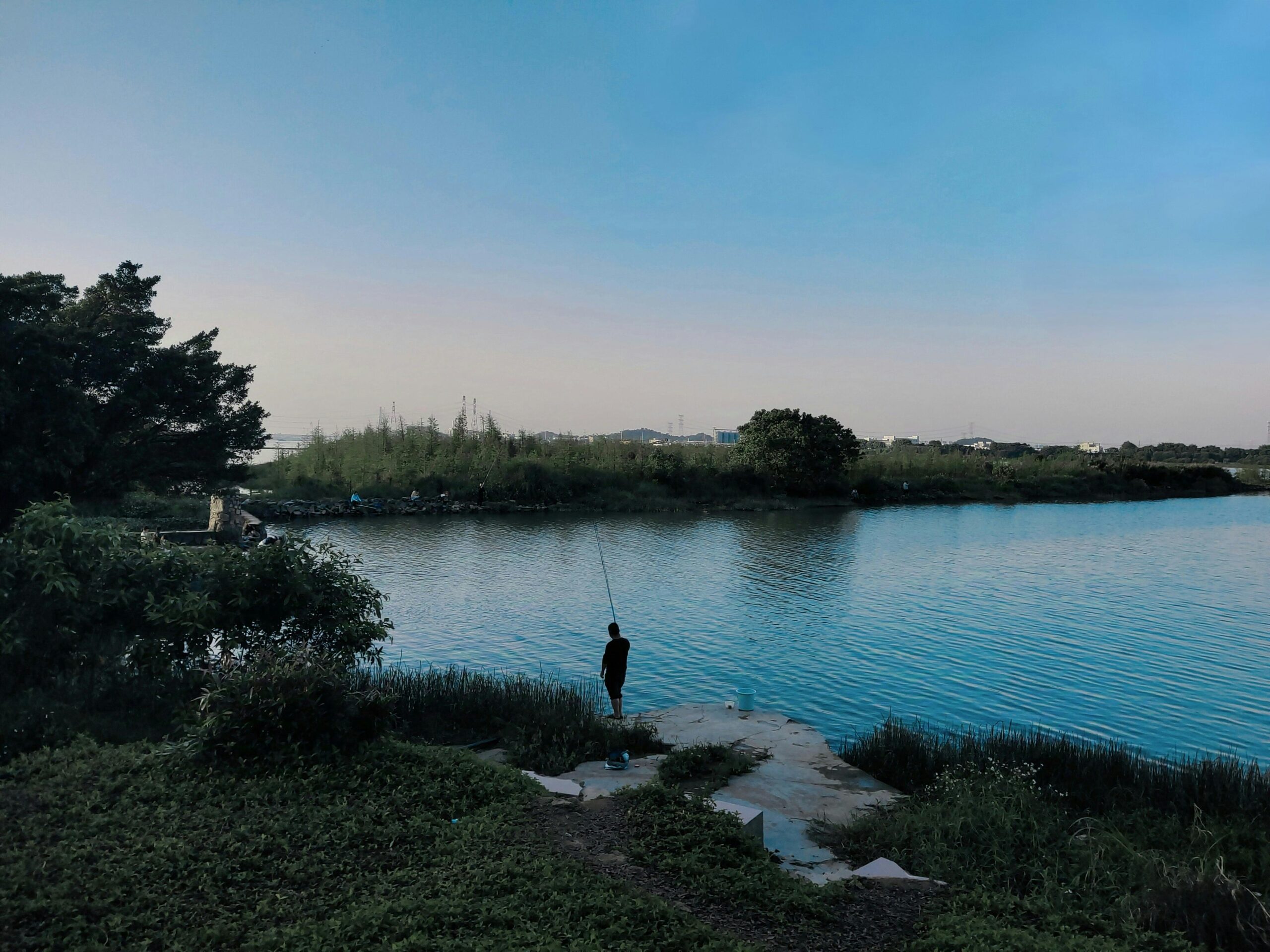 Angler Fishing