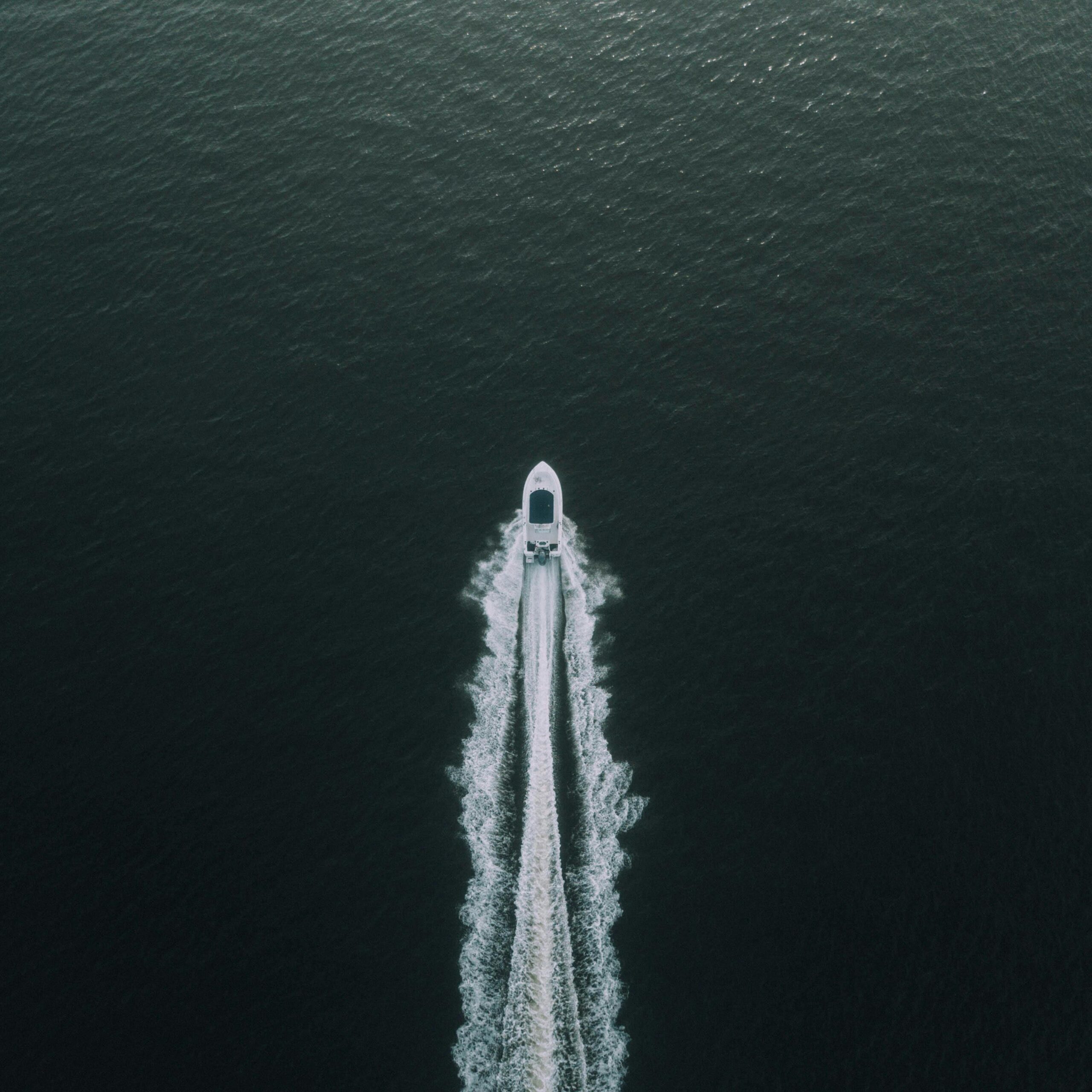 Boat on ocean