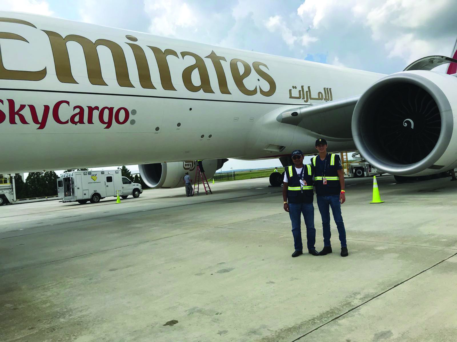 Horses departing for the Pan American Games with Dutta Corp