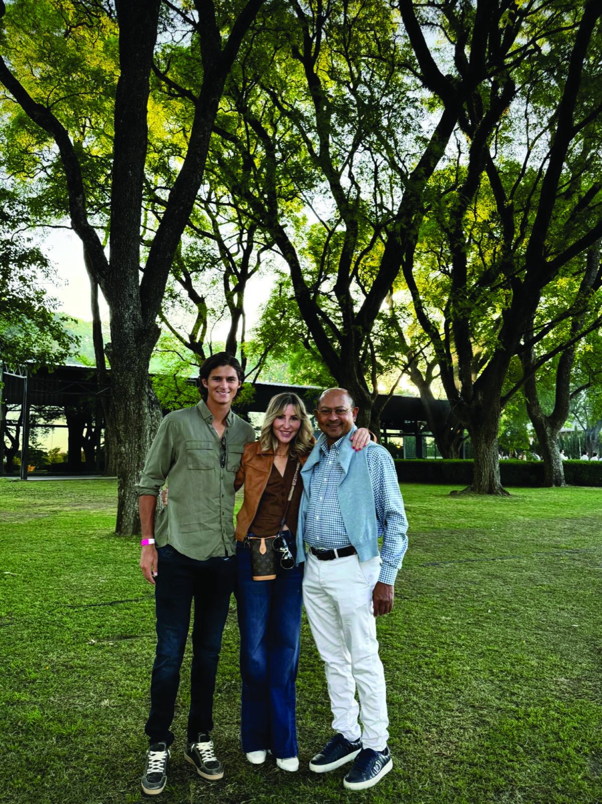 Tim Dutta with son Timmy and wife Susie